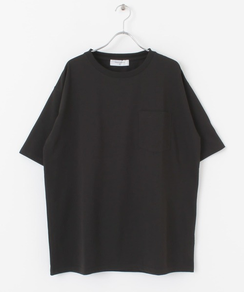 UR Lab.（アーバンリサーチラボ）の「ヒヤサラクールルーズポケットTシャツ(5分袖)（Tシャツ/カットソー・メンズ・ホワイト/ブラック/ライトベージュ・MEDIUM/LARGE）」の19枚目の写真