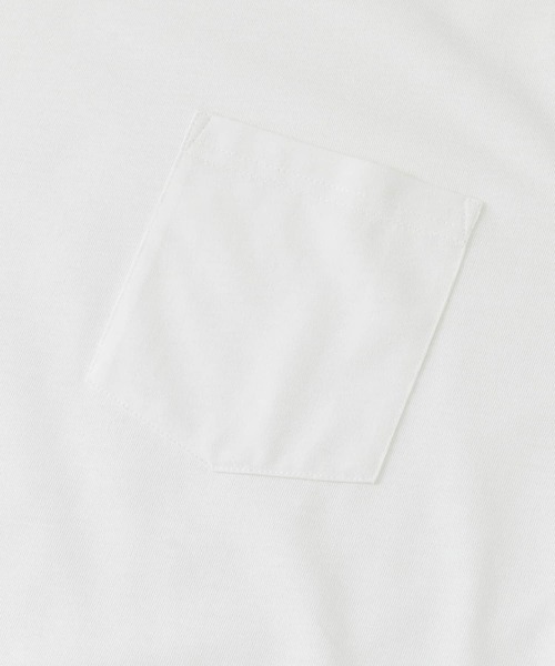UR Lab.（アーバンリサーチラボ）の「ヒヤサラクールルーズポケットTシャツ(5分袖)（Tシャツ/カットソー・メンズ・ホワイト/ブラック/ライトベージュ・MEDIUM/LARGE）」の12枚目の写真
