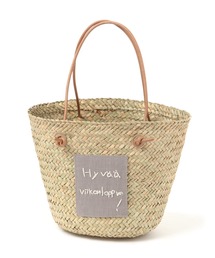 studio CLIP | 水草メッセージカゴバッグ(かごバッグ)