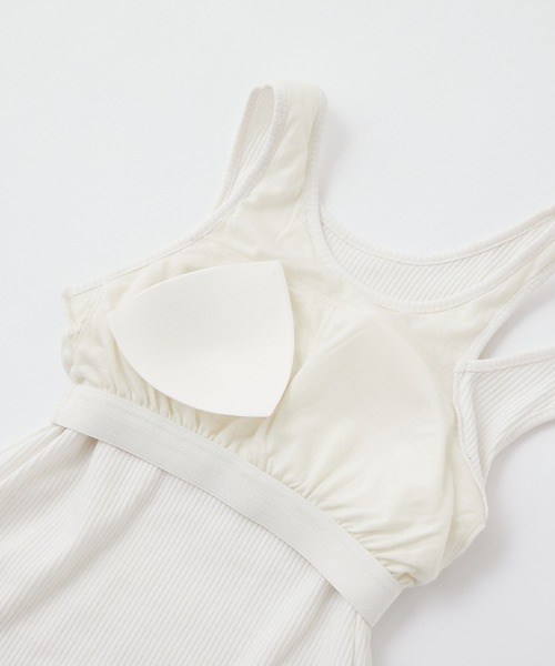 Chico（チコ）の「パット付きレイヤードアメスリタンク（タンクトップ・レディース・ブラック/ホワイト/ピンク/チャコールグレー・FREE）」の20枚目の写真