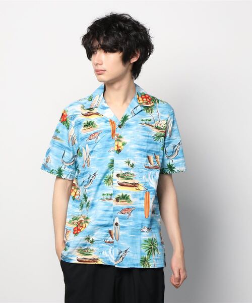 セール W It Ut11 Rjc Usa Made Cotton Aloha Shirts コットンアロハシャツ シャツ ブラウス One Day Kmc ワンデイケーエムシー のファッション通販 Zozotown