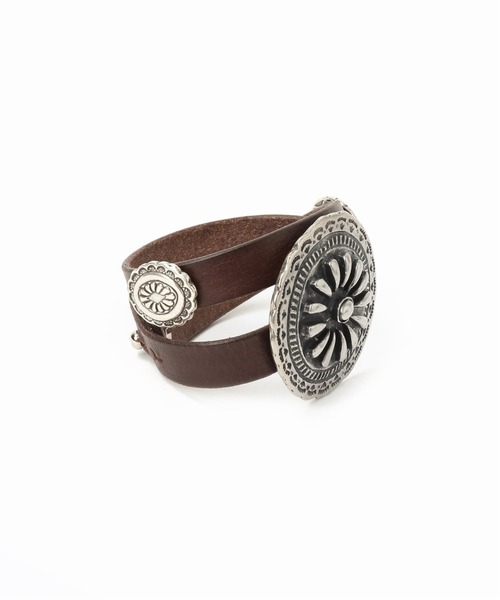 plage（プラージュ）の「【PUNTOVITA/ プントビータ】SP BIG CONCHO ブレスレット◆（ブレスレット・レディース・ベージュ/ブラウン・FREE）」の8枚目の写真