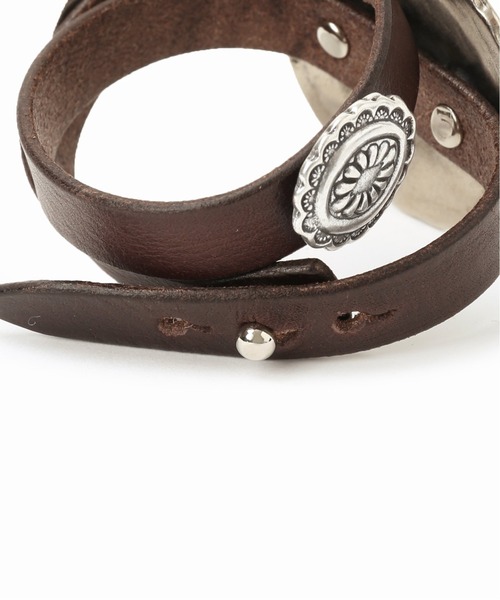 plage（プラージュ）の「【PUNTOVITA/ プントビータ】SP BIG CONCHO ブレスレット◆（ブレスレット・レディース・ベージュ/ブラウン・FREE）」の7枚目の写真