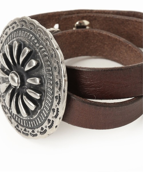 plage（プラージュ）の「【PUNTOVITA/ プントビータ】SP BIG CONCHO ブレスレット◆（ブレスレット・レディース・ベージュ/ブラウン・FREE）」の6枚目の写真