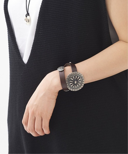 plage（プラージュ）の「【PUNTOVITA/ プントビータ】SP BIG CONCHO ブレスレット◆（ブレスレット・レディース・ベージュ/ブラウン・FREE）」の13枚目の写真