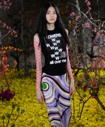 RAF SIMONS（ラフシモンズ）の「Sleeveless tight fit top Flowers（タンクトップ）」