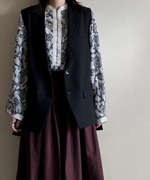 NICOLE CLUB | 【NICOLE CLUB】マニッシュトラッドのベスト(ベスト)