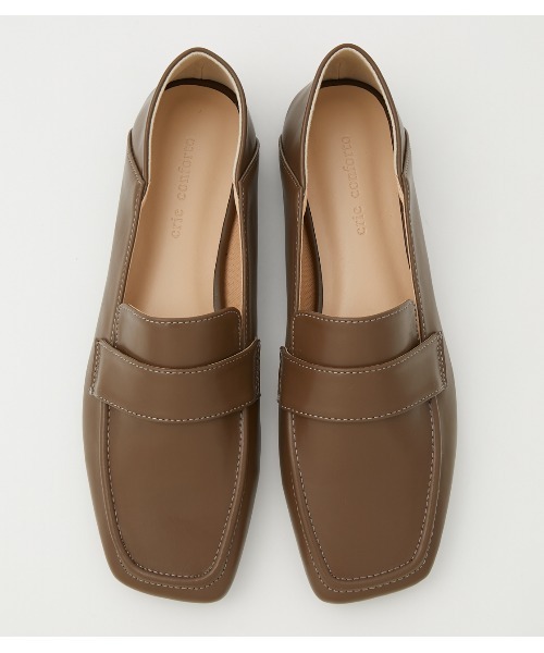 crie conforto（クリーコンフォルト）の「２ｗａｙプレーンローファー（ローファー・レディース・アイボリー/ブラウン/ブラック・SMALL/LARGE/MEDIUM）」の18枚目の写真