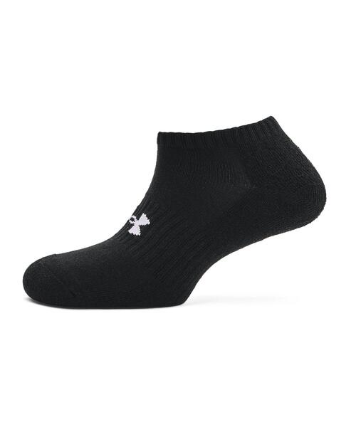 UNDER ARMOUR（アンダーアーマー）の「UAコア ノーショー ソックス （3足セット）（トレーニング/メンズ/レディース）（ソックス/靴下・レディース・ブラック/ホワイト・M/L）」の10枚目の写真