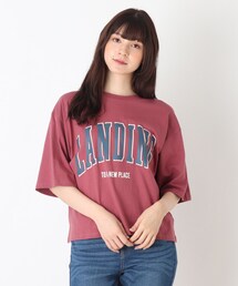 Cutie Blonde | 【S-L/久保乃々花さん着用商品】ルーズBIGロゴプルオーバー(Tシャツ/カットソー)