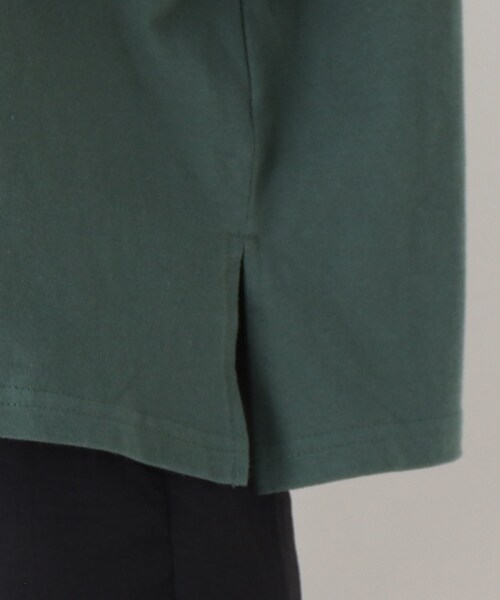 Cutie Blonde（キューティーブロンド）の「◆【S-L】ルーズBIGロゴプルオーバー（Tシャツ/カットソー・レディース・ピンク系/ブラック/ライトベージュ/ダークグリーン・02/03/01）」の12枚目の写真