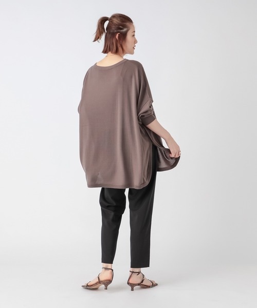 RIVE DROITE（リヴドロワ）の「《2サイズ展開》どんなスタイルにも馴染んでくれる　ドライストレッチジョッパーパンツ（その他パンツ・レディース・ブラック/ベージュ/ネイビー・36/38）」の16枚目の写真