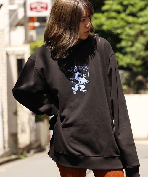 STUSSY（ステューシー）の「STUSSY/ステューシー REGAL APP.CREW クルー スウェット（スウェット・メンズ・アッシュグレー/ブラック・M/XL/2XL/L）」の13枚目の写真