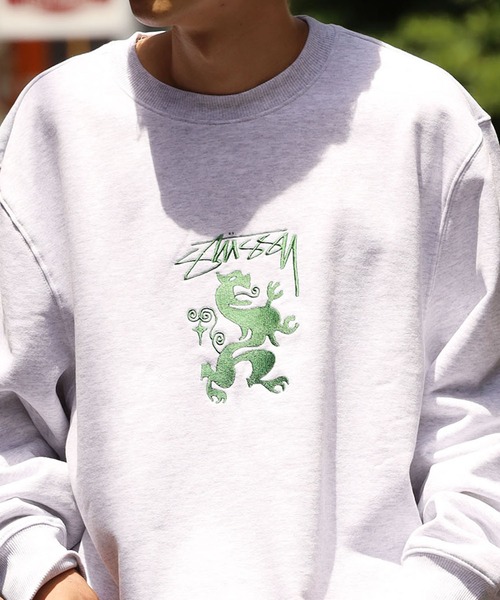 STUSSY（ステューシー）の「STUSSY/ステューシー REGAL APP.CREW クルー スウェット（スウェット・メンズ・アッシュグレー/ブラック・M/XL/2XL/L）」の18枚目の写真