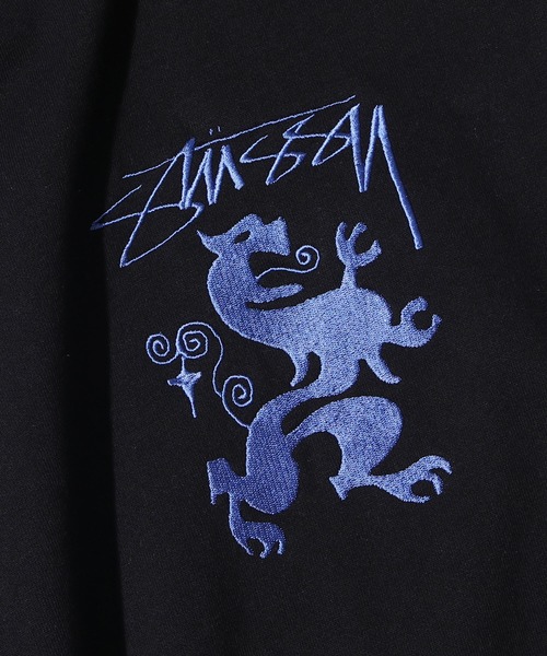 STUSSY（ステューシー）の「STUSSY/ステューシー REGAL APP.CREW クルー スウェット（スウェット・メンズ・アッシュグレー/ブラック・M/XL/2XL/L）」の7枚目の写真