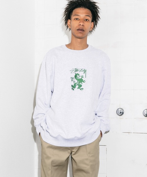 STUSSY（ステューシー）の「STUSSY/ステューシー REGAL APP.CREW クルー スウェット（スウェット・メンズ・アッシュグレー/ブラック・M/XL/2XL/L）」の14枚目の写真