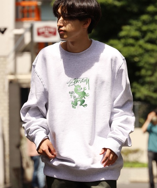 STUSSY（ステューシー）の「STUSSY/ステューシー REGAL APP.CREW クルー スウェット（スウェット・メンズ・アッシュグレー/ブラック・M/XL/2XL/L）」の17枚目の写真