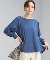 green label relaxing | バックフレア ロングスリーブ プルオーバー カットソー(Tシャツ/カットソー)