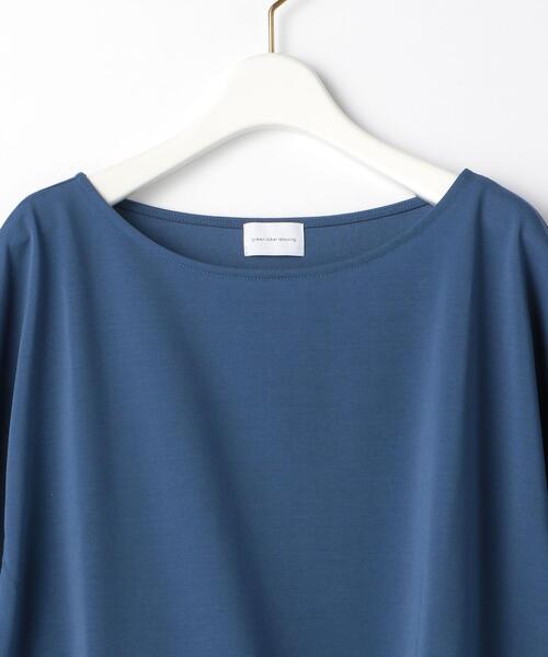 green label relaxing(グリーンレーベルリラクシング)の「バックフレア ロングスリーブ プルオーバー カットソー(Tシャツ/カットソー・レディース・ブラック/オリーブ/コバルトブルー・FREE)」の14枚目の写真