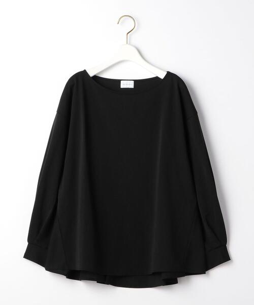 green label relaxing(グリーンレーベルリラクシング)の「バックフレア ロングスリーブ プルオーバー カットソー(Tシャツ/カットソー・レディース・ブラック/オリーブ/コバルトブルー・FREE)」の18枚目の写真