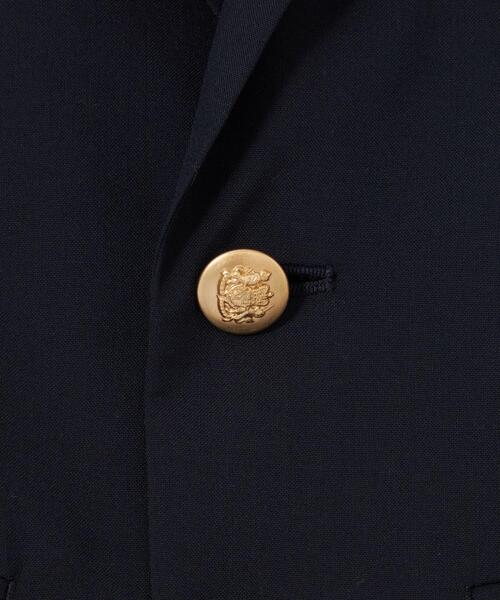green label relaxing(グリーンレーベルリラクシング)の「TJ TW ソリッドジャケット ネイビー 100-130cm(テーラードジャケット・キッズ・ネイビー・110cm/100cm/120cm/130cm)」の14枚目の写真