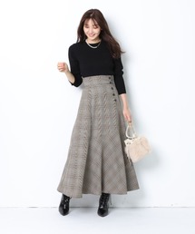 JUSGLITTY（ジャスグリッティー）の「チェックスカートドッキング