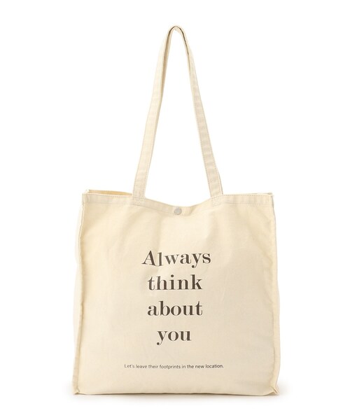 DRESKIP（ドレスキップ）の「◆スクエアキャンバストート（トートバッグ・レディース・グリーン/ブラック/ベージュ/レッド系1/チャコールグレー/アイボリー・00）」の7枚目の写真