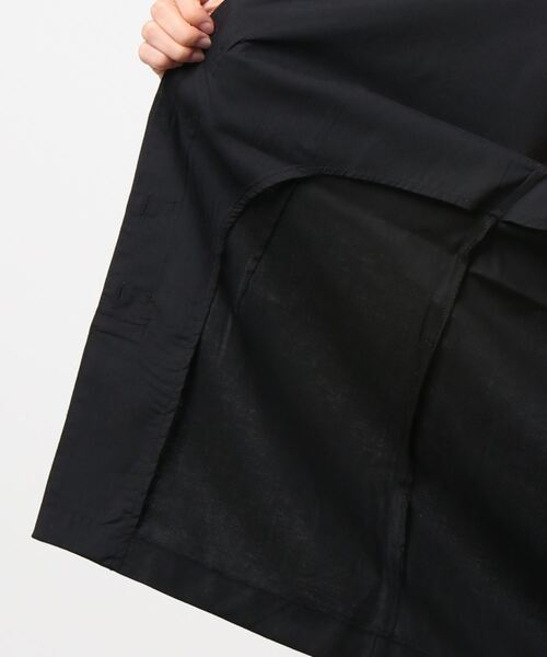 cepo(セポ)の「レーヨンリネンベスト セットアップ可能(ベスト・レディース・オリーブ/ブラック・M)」の3枚目の写真