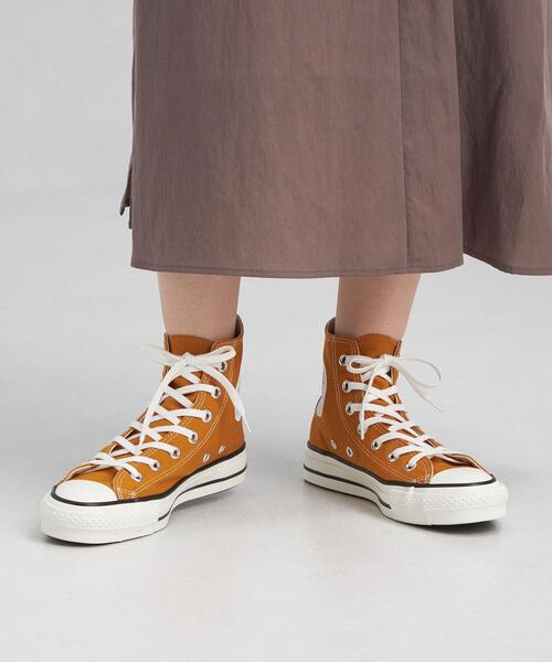 CONVERSE(コンバース)の「<CONVERSE(コンバース)> CANVAS ALL STAR J HI ハイカット スニーカー(スニーカー・レディース・マスタード・25cm/24.5cm/23.5cm/24cm/22.5cm/23cm)」の1枚目の写真