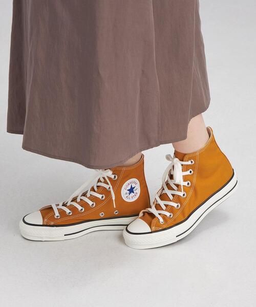 CONVERSE(コンバース)の「<CONVERSE(コンバース)> CANVAS ALL STAR J HI ハイカット スニーカー(スニーカー・レディース・マスタード・25cm/24.5cm/23.5cm/24cm/22.5cm/23cm)」の8枚目の写真