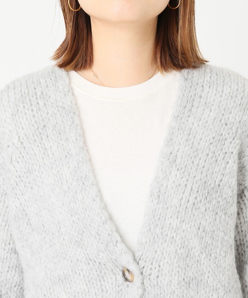 JOURNAL STANDARD（ジャーナルスタンダード）の「【TRICOT JEAN MARC/トリコット ジーン マルク】 ボタンツキカーデ◆（カーディガン/ボレロ・レディース・ベージュ/グレー/カーキ・FREE）」の22枚目の写真