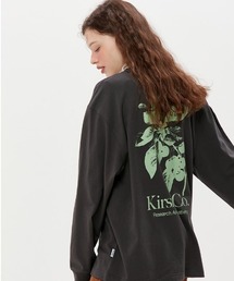 A'GEM/9 × .kom『KIRSH/キルシー』CHERRY TREE LONG SLEEVE T-SHIRT/ツリーチェリーデザインロングスリーブTシャツ