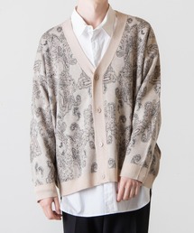 WEGO | WEGO/ペイズリージャガードカーディガン(カーディガン/ボレロ)