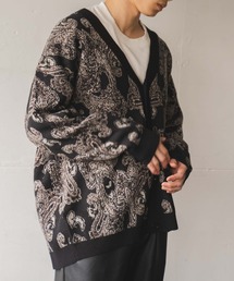 WEGO | WEGO/ペイズリージャガードカーディガン(カーディガン/ボレロ)