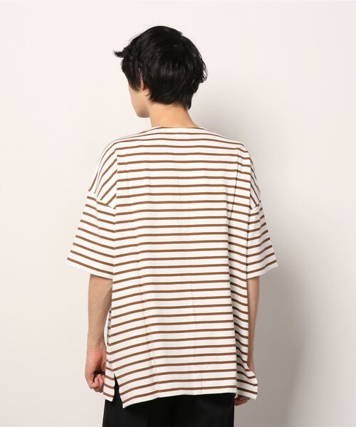 VALLIS by FACTOTUM(ヴァリスバイファクトタム)の「STUDIOUS別注 ビッグバスクTシャツ(Tシャツ/カットソー・メンズ・ブラウン・LARGE)」の3枚目の写真
