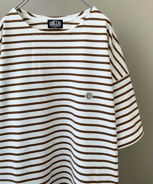 VALLIS by FACTOTUM(ヴァリスバイファクトタム)の「STUDIOUS別注 ビッグバスクTシャツ(Tシャツ/カットソー・メンズ・ブラウン・LARGE)」の4枚目の写真