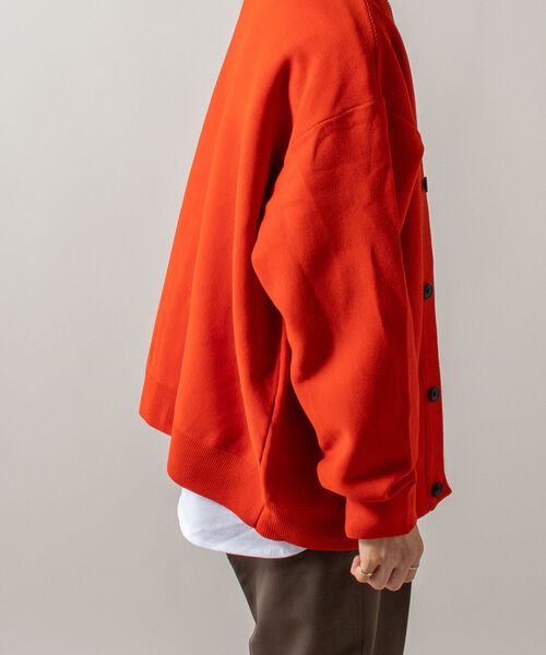 GLOSTER(グロスター)の「【GLOSTER/グロスター】《カーディガン+カットソーの2点SET》テックレイヤードカーディガン(カーディガン/ボレロ・メンズ・キナリ/ネイビー/パープル/オレンジ・MEDIUM/LARGE)」の6枚目の写真