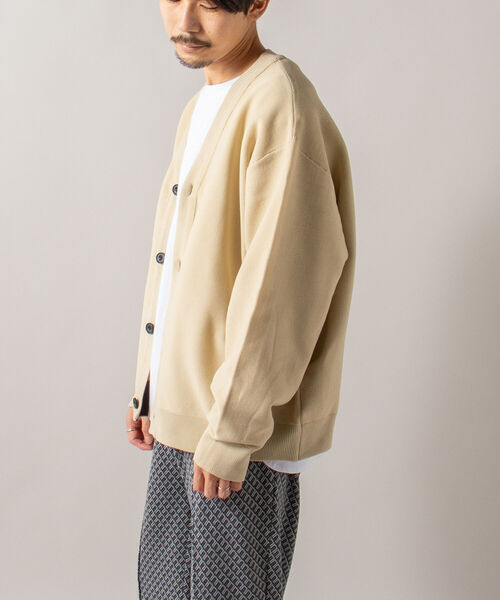 GLOSTER(グロスター)の「【GLOSTER/グロスター】《カーディガン+カットソーの2点SET》テックレイヤードカーディガン(カーディガン/ボレロ・メンズ・キナリ/ネイビー/パープル/オレンジ・MEDIUM/LARGE)」の19枚目の写真