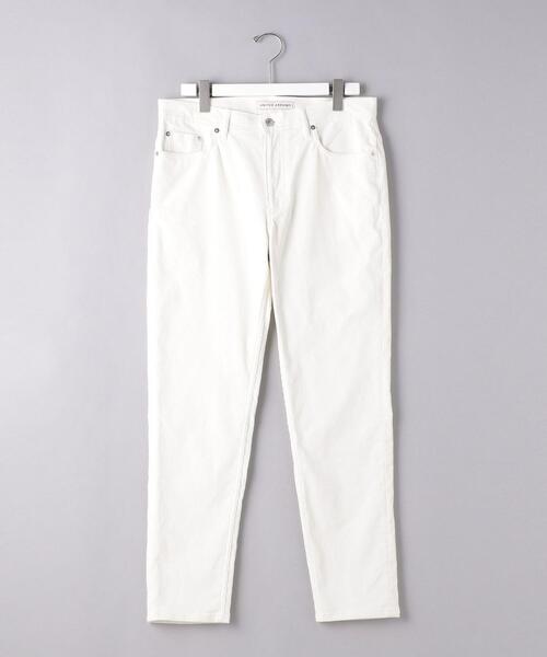 UNITED ARROWS(ユナイテッドアローズ)の「<UNIETD ARROWS> オーガニック コーデュロイパンツ スリムテーパード(その他パンツ・メンズ・ホワイト/グレー/ブラウン/ライム・S/M/L/XL)」の1枚目の写真