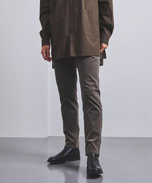 UNITED ARROWS(ユナイテッドアローズ)の「<UNIETD ARROWS> オーガニック コーデュロイパンツ スリムテーパード(その他パンツ・メンズ・ホワイト/グレー/ブラウン/ライム・S/M/L/XL)」の6枚目の写真