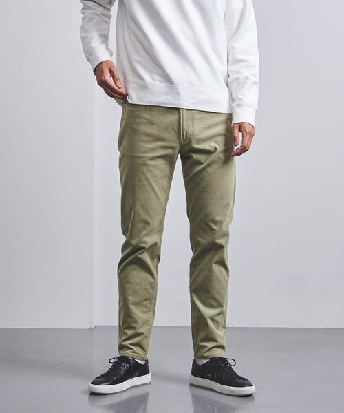 UNITED ARROWS(ユナイテッドアローズ)の「<UNIETD ARROWS> オーガニック コーデュロイパンツ スリムテーパード(その他パンツ・メンズ・ホワイト/グレー/ブラウン/ライム・S/M/L/XL)」の11枚目の写真