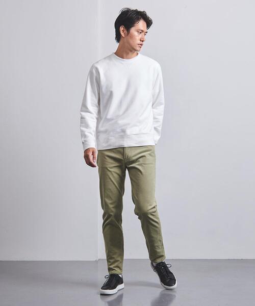 UNITED ARROWS(ユナイテッドアローズ)の「<UNIETD ARROWS> オーガニック コーデュロイパンツ スリムテーパード(その他パンツ・メンズ・ホワイト/グレー/ブラウン/ライム・S/M/L/XL)」の9枚目の写真