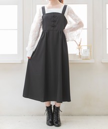 Newlyme | チャイナボタンジャンスカワンピース(ワンピース)