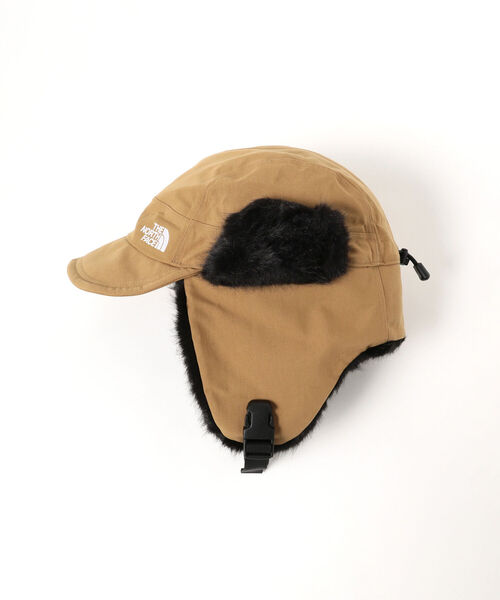 THE NORTH FACE(ザノースフェイス)の「THE NORTH FACE / Frontier Cap(ハット・メンズ・ブラック/ライトブラウン・LARGE)」の5枚目の写真