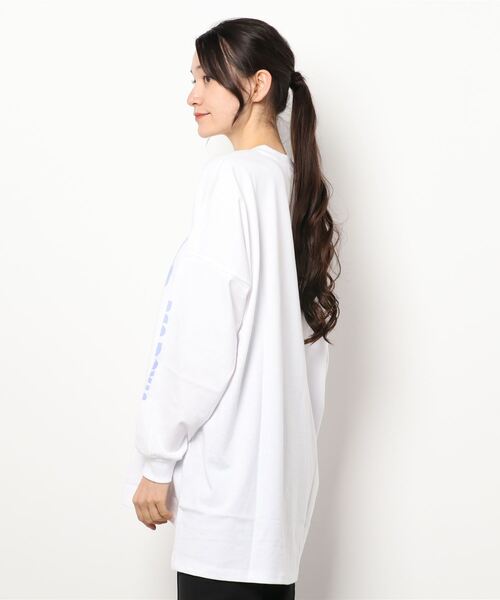BEN DAVIS（ベンデイビス）の「《BEN DAVIS》ladies LONG SLEEVE（Tシャツ/カットソー・レディース・グリーン/チャコールグレー/ホワイト・LARGE/MEDIUM）」の4枚目の写真