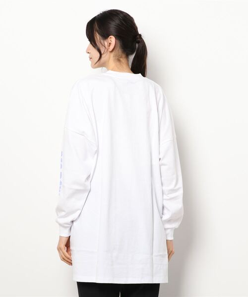 BEN DAVIS（ベンデイビス）の「《BEN DAVIS》ladies LONG SLEEVE（Tシャツ/カットソー・レディース・グリーン/チャコールグレー/ホワイト・LARGE/MEDIUM）」の5枚目の写真