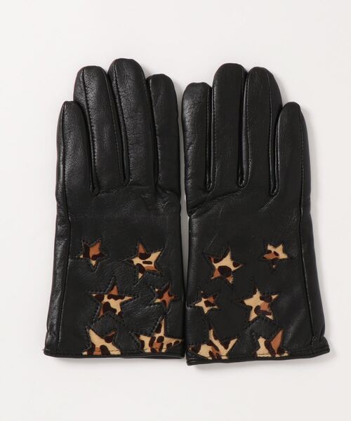 LE VERNIS（ル・ベルニ）の「LE VERNIS(ル・ベルニ)スターグローブ（手袋・レディース・ブラウン系その他/レオパード・FREE）」の2枚目の写真