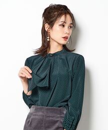 le.coeur blanc | キカボウタイブラウス(シャツ/ブラウス)