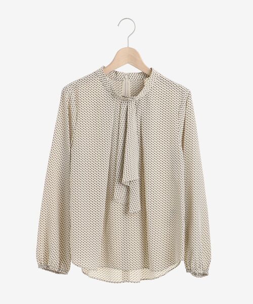 le.coeur blanc（ルクールブラン）の「キカボウタイブラウス（シャツ/ブラウス・レディース・ベージュ系その他2/ブラウン系その他2/ブルー系その他4・FREE）」の10枚目の写真