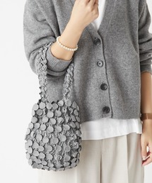 HAM-12 Botan-Shibori Bag ボタンしぼりバッグ チェック柄 /エコバッグ
